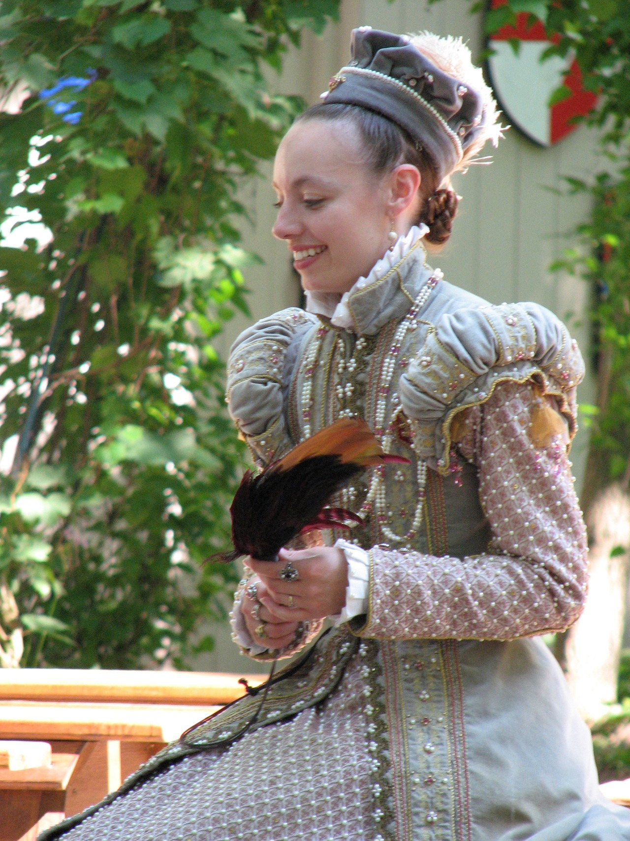 Elizabethan Pink Gown Tudor Costume