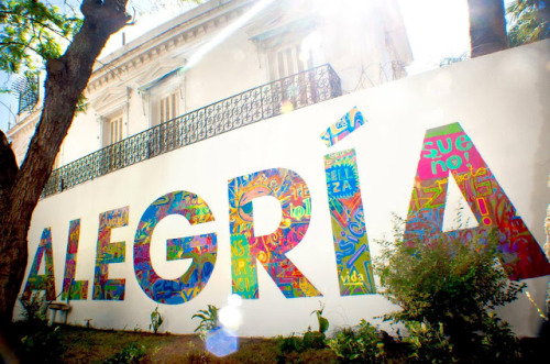 Boamistura “Alegría” New Mural In Algiers, AlgeriaMadrid-based collective Boamistura recently stoppe