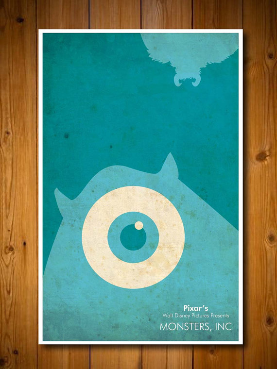 bluprint:  Disney-Pixar’s - Posters Set - View/Buy them here 