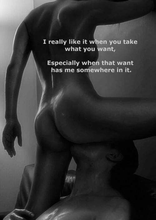 boys-dont-cum:  He probably enjoys it, but that’s irrelevant to her. 