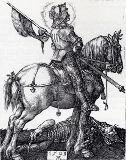 dergutekamerad:  St. George On Horseback - Albrecht Durer, 1505-1508 