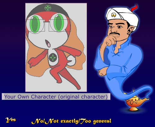 Go To http://us.akinator.com/ ... Say 