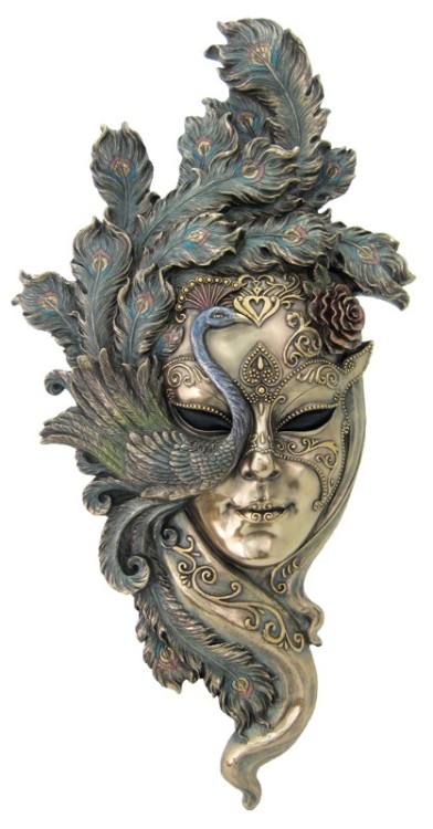 eventopen: miobello: Peacock Love - Venetian Mask TumbleOn)