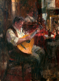 paperimages:  Richard Schmid, The Guitarist,