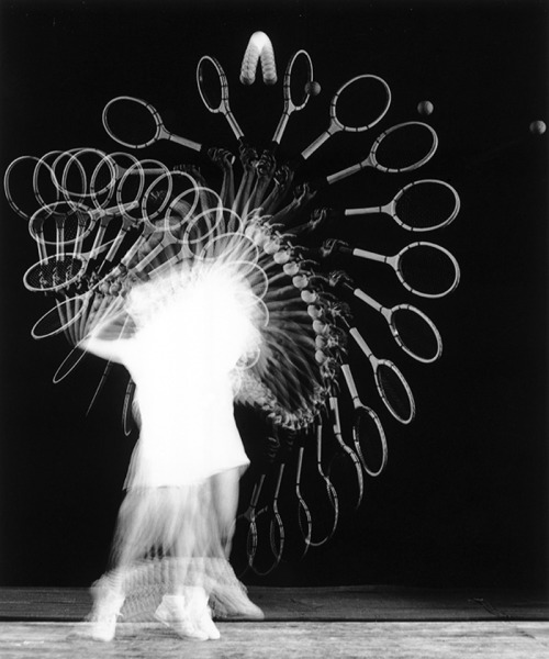 the-absolute-best-posts:  alecshao: Harold Edgerton- The Anatomy of Movement 1. Cat Jumping Over a Piano Bench, 1938 2. Gus Solomons, 1960 3. Indian Club Demonstration, 1965 4. Back Dive, 1954 5. The Tennis Player, 1938 6. Baton, 1953 7. The Golfer,