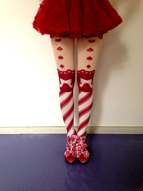 lolitaparty: lolitahime: Merry GO Round’s Lolita Tights, 3000 Yen each