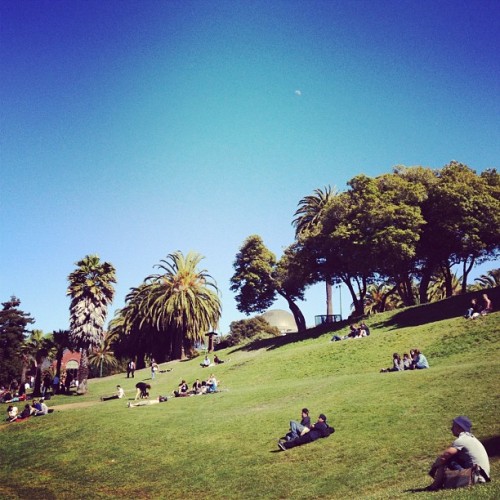 Wednesday in the park. (Taken with Instagram at Mission Dolores Park)