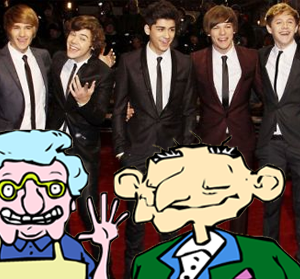majortvjunkie:  Everyone forgets about Minka and Boris from the Rugrats, so I put
