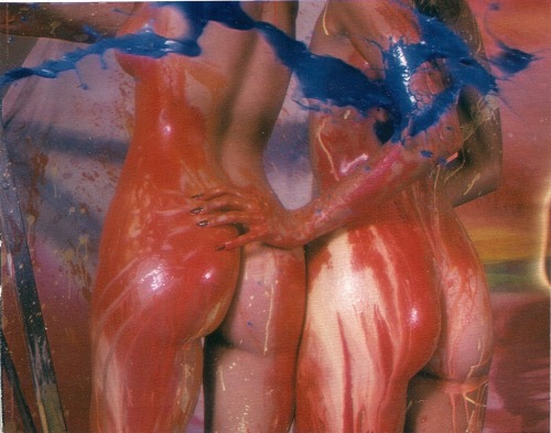  “The Art of Loving,” Body Paint, Penthouse - January 1980 