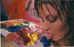  “The Art of Loving,” Body Paint, Penthouse - January