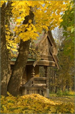 bluepueblo:  Autumn House, Russian Federation