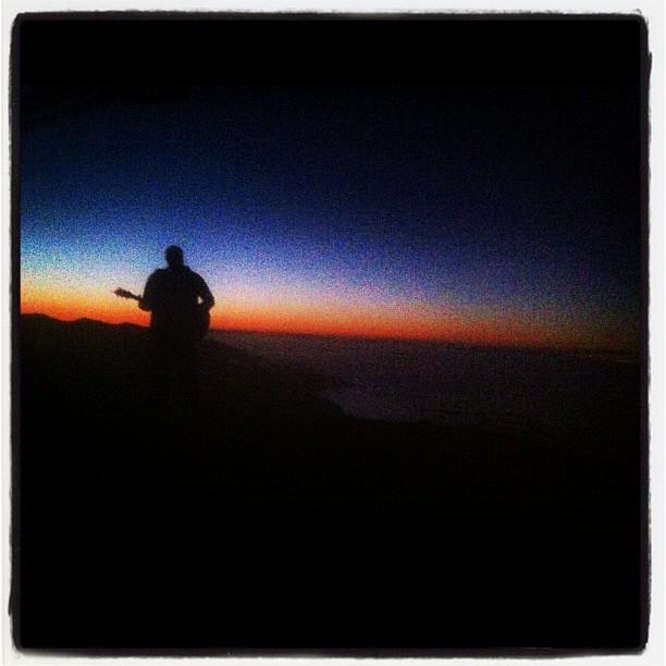 Stars and Guitars worship night #beauty #blessed #beach #love (Taken with Instagram at Santa Catalina Island)