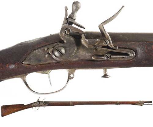 Revolutionary War Era Prussian Flintlock MusketUncovered at a gun buyback program in Texas.Found thi