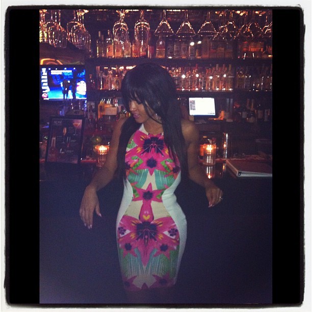 rosaacosta:  Can I get you a drink baby? (Taken with Instagram) 