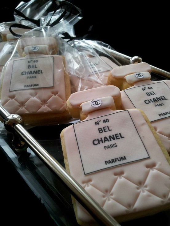 Champagne Wishes and Caviar Dreams — Chanel cookies