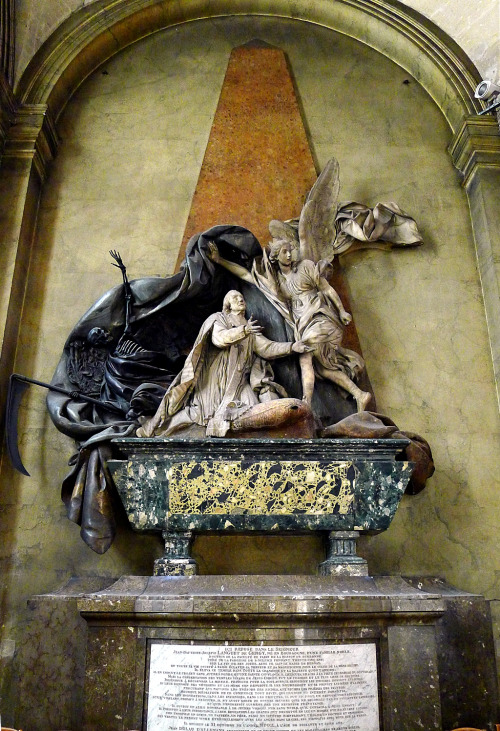Monument to Jean-Joseph Languet de Gergy, by Michel-Ange Slodtz, Église Saint-Sulpice, Paris.