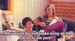 wickedstepmother:I’ll teach you the economics of opening a milkshake stand!The Glee Project | 2x04 -
