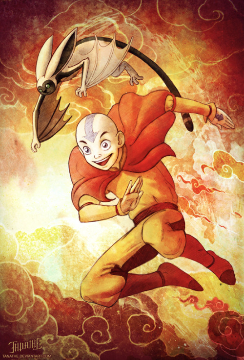 Sex awkwardfrog:  Aang by tanathe  pictures