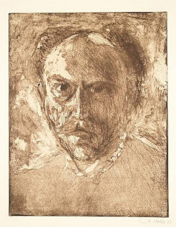 alongtimealone:  Emil Nolde - E.N. (self-portrait)