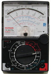 sciencematerial:  Desktop Analog MultimeterProduct Code: AMM360  AMM360 is a desktop
