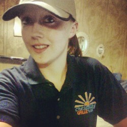 Reppin the work uniform lol (Taken with Instagram)