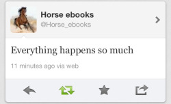 You are fuckin’-A right, Horse ebooks.