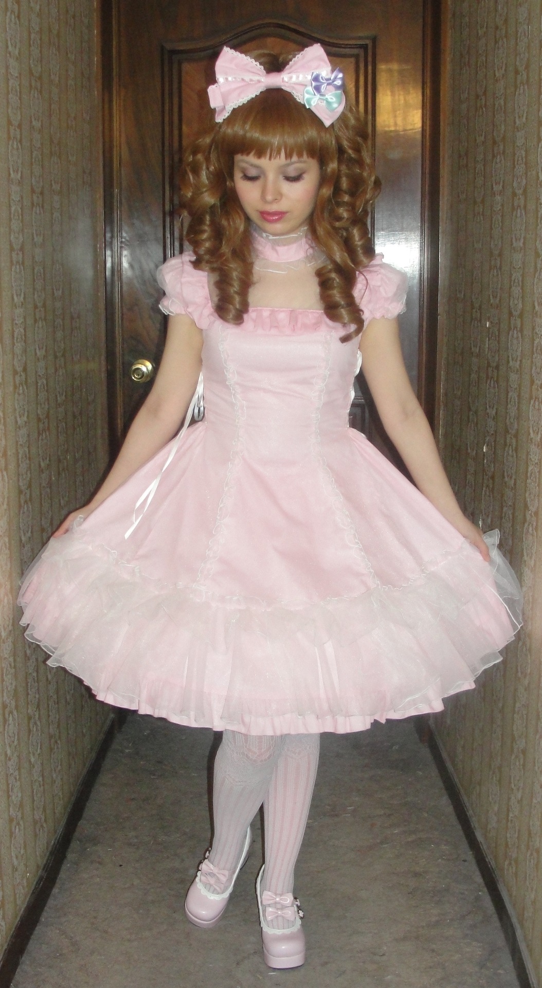 Little girl pageant dress