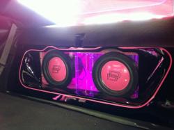 fuckyeahcaraudio:  2 DD 9512 Custom Pink