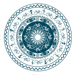 thebicycleisart:  Mandala 