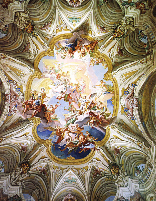 The Triumph of Reason, by Carlo Innocenzo Carloni, Palazzo Lechi, Montirone.