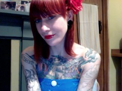 fuckyeahgirlswithtattoos:  What I wore today…