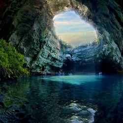 aquaticwonder:  Melissani Cave