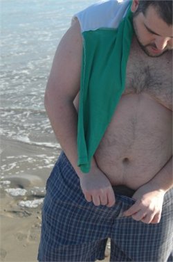 scruffcub:  Just another day at the beach,