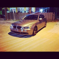 The things I see at 3:00 am :) #bmw #car