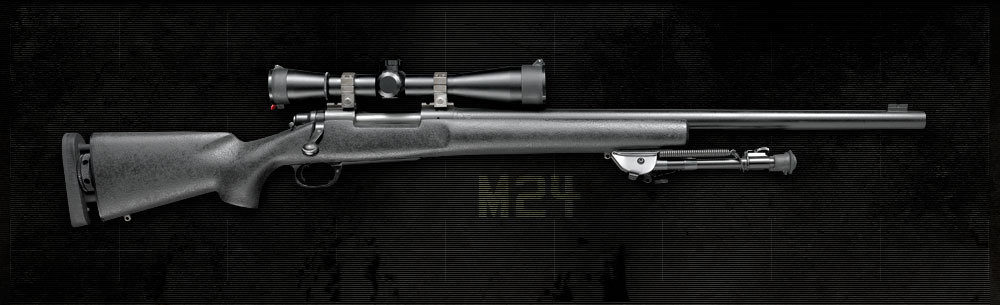 iheartguns:  Remington M24, M24 A2