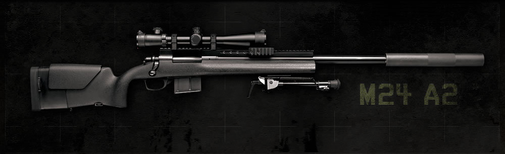 iheartguns:  Remington M24, M24 A2