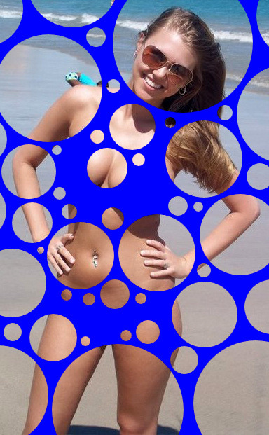 Real Girl Blue Bikini porn pictures