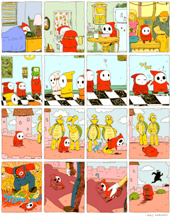 meconviertoengeek:  iamthewalross:     The Life Of A Shy Guy  :(