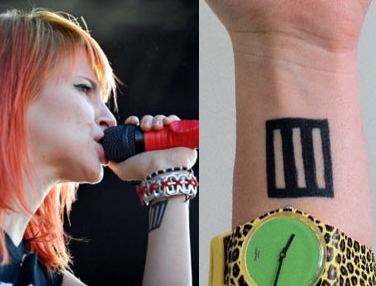 hayleymanola:  Hayley Williams tattoos {x} 