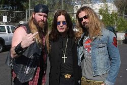  Zakk Wylde, Ozzy Osbourne and Rob Zombie. 