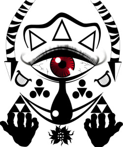 fuckyeahocarinaoftime:  Sheikah Tattoo Design by Wolfy-Lemur