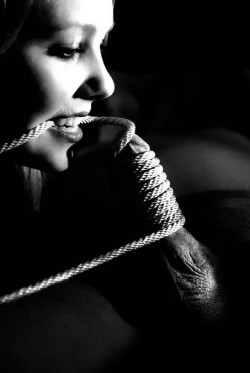 geekittyx:  I want to tie you up, all of you with rope around your hard cock mmmm 