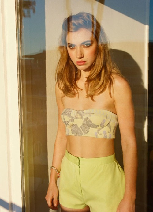 deauthier:  Imogen Poots in “Imogen in La-la Land” by Hilary Walsh for Tank Spring 2012.