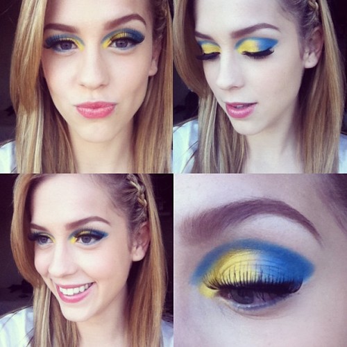 @sophiaabrahao: Love It ! Make : @prichermont e Hair : Leticia Paschoal ;) 