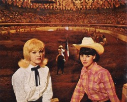 Sharon McDade and Adrea Fleming, “The Girls of Texas,” Playboy - June 1963 &ldquo;&hellip;a receptionist and stewardess trainee in nearby Dallas&rdquo;