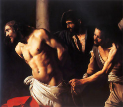antiqueart:  Caravaggio - Christ at the Column