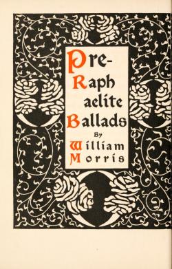 fuckyeahvintageillustration:  ‘Pre-Raphaelite ballads’ by William Morris, with many illustrations and decorative borders in black and white by H. M. O’Kane. Published 1900 by A. Wessel Co. See the complete book here. 