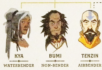 legendofidiots:Katara and Aang’s children. Kya looks like a frickin’ bamf. I wonder how we&rsq