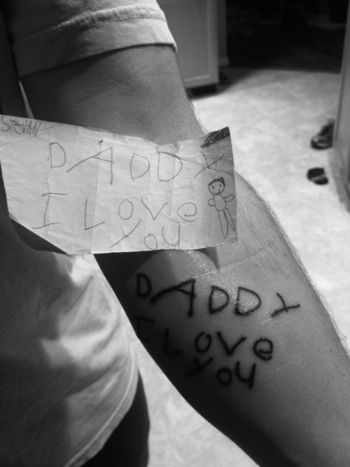 I'm in love with my sadness.