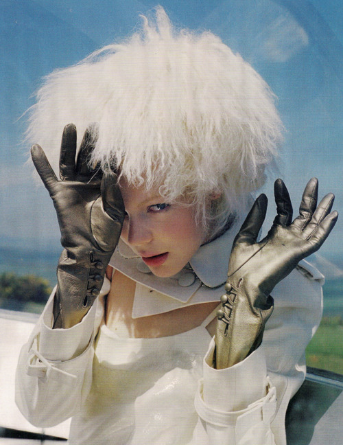 Kinga Rajzak shot by Tim Walker for Vogue UK, October 2009